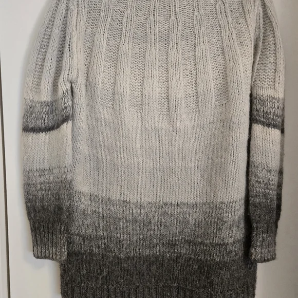 Anthropologie Perri Ombre Wool Blend Oversized Tunic Sweater - Picture 4 of 5